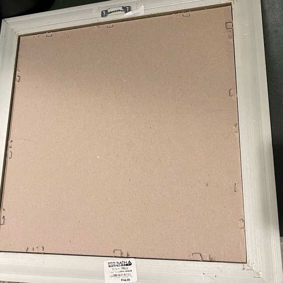 Pair of Framed Blue and Cream Botanical Prints “Leaf Diaries” - Picture 4 of 5